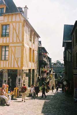 ノルマンディー、ブルターニュ旅行日程(2002)