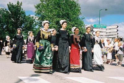 ノルマンディー、ブルターニュ旅行日程(2002)